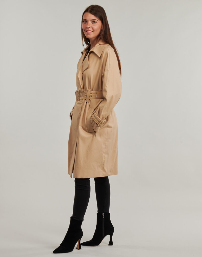 Trench Guess RAPHAELLE Beige Trench Femme - 3