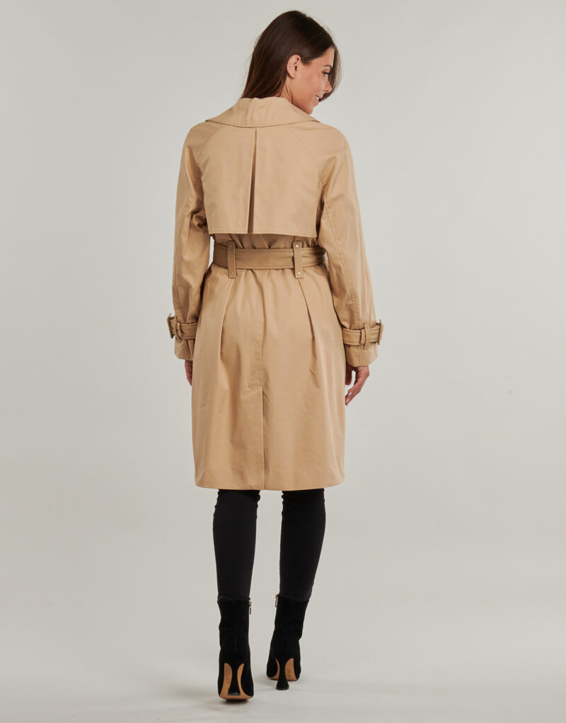 Trench Guess RAPHAELLE Beige Trench Femme - 4