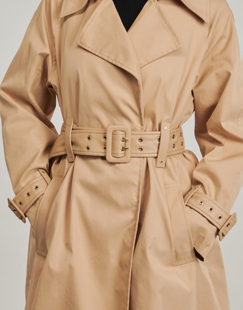 Trench Guess RAPHAELLE Beige Trench Femme - 5
