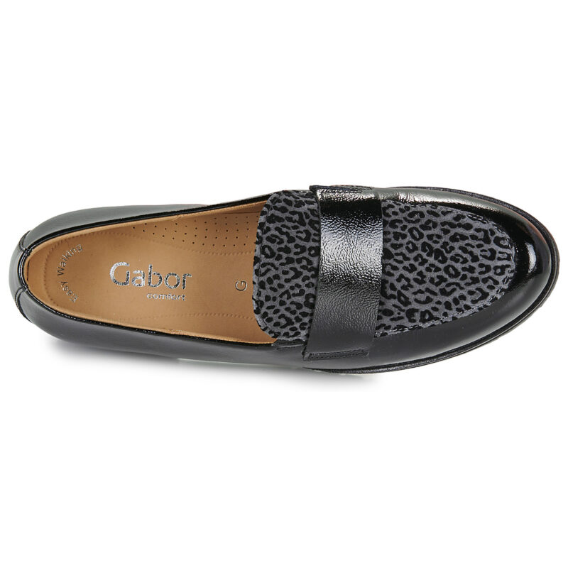 Gabor  3204237  Nero -  Mocassini Donna - 6
