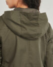 Parka Only ONLLORCA LIFE CANVAS Kaki Parka Donna - 5
