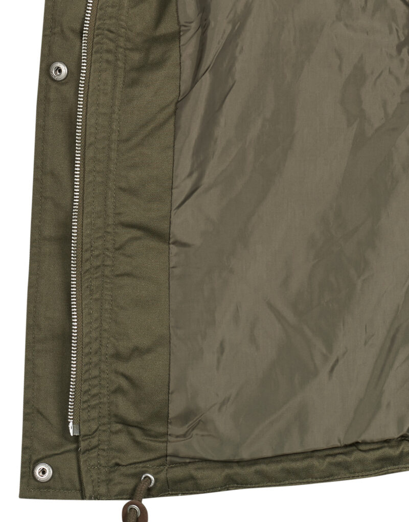 Parka Only ONLLORCA LIFE CANVAS Kaki Parka Donna - 6