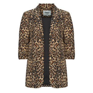 Giacca  Only  ONLELLY 3/4 LIFE BLAZER AOP  Marrone -  Giacche Donna