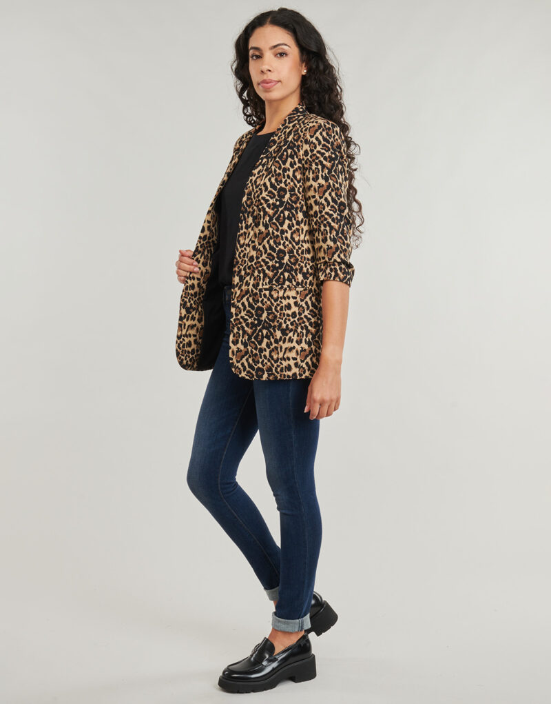 Coat Only ONLELLY 3/4 LIFE BLAZER AOP Marrone Giacche Donna - 3