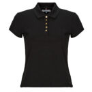 Polo Tommy Hilfiger GOLD BUTTON SLIM SS POLO Nero Polo Donna - 1
