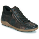 Remonte  R1477-90  Nero -  Sneakers alte Donna - 1