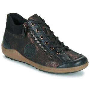 Remonte  R1477-90  Nero -  Sneakers alte Donna