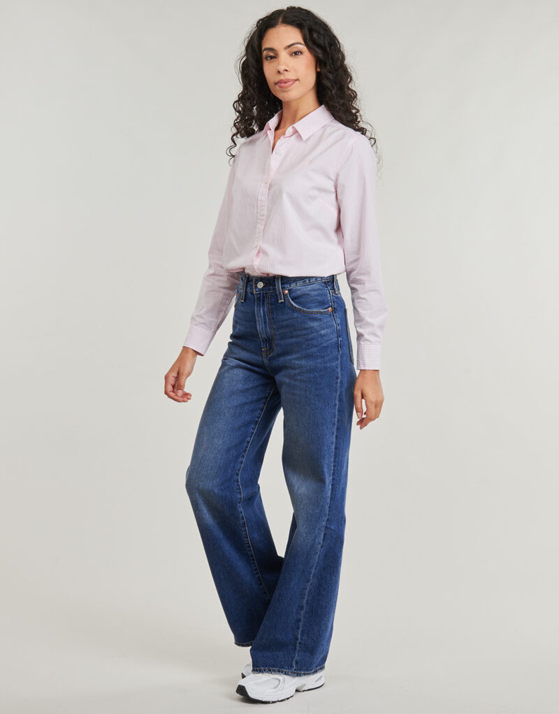 Jeans Flare  Levis  RIBCAGE WIDE LEG H223  Blu -  Jeans Flare Donna - 3