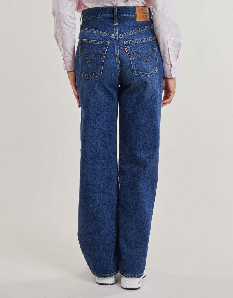 Jeans Flare  Levis  RIBCAGE WIDE LEG H223  Blu -  Jeans Flare Donna - 4