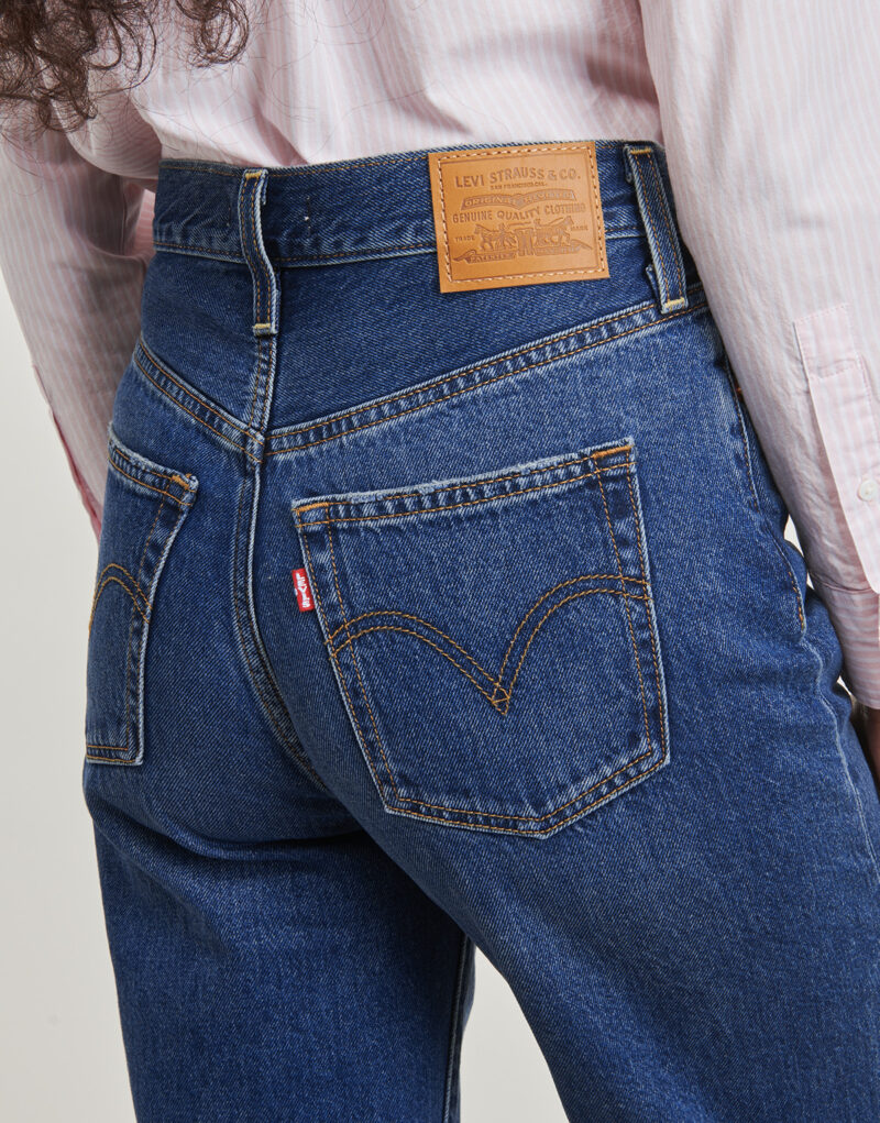 Jeans Flare  Levis  RIBCAGE WIDE LEG H223  Blu -  Jeans Flare Donna - 5