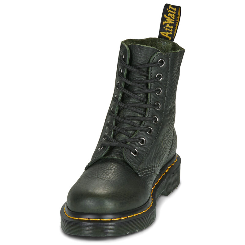Dr. Martens 1460 Pascal 8 Eye Boot Forest Green Ambassador Verde Stivaletti Donna - 3