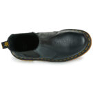 Dr. Martens 2976 Hi Chelsea Boot Black Milled Nappa Nero Stivaletti Donna - 6