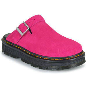 Dr. Martens  ZebZag Mule Mule Fuchsia Pink EH Suede  Rosa -  Ciabatta Donna