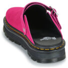 Dr. Martens Mule ZebZag Mule Fuchsia Pantoufles roses EH en daim pour femmes - Taille 5