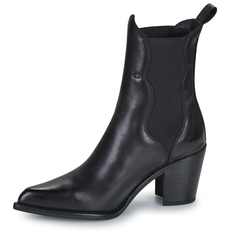 Unisa MAEDA Black Ankle Boots Women - 4