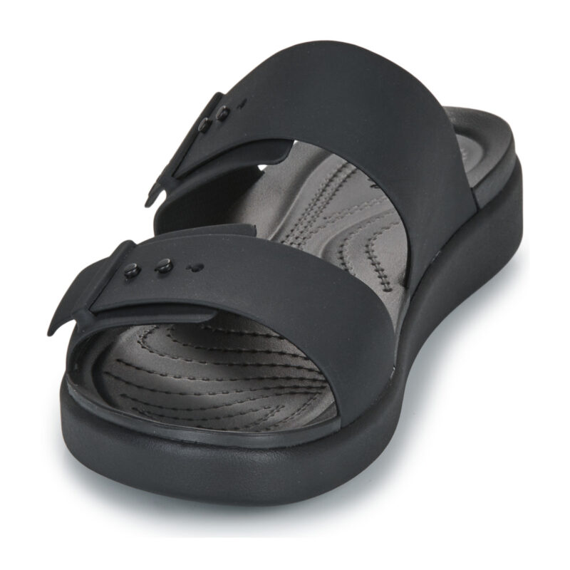 Crocs  Brooklyn Buckle Low Low  Nero -  Ciabatta Donna - 3