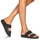 Crocs  Brooklyn Buckle Low Low  Nero -  Ciabatta Donna - 8