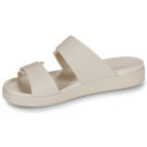 Crocs  Brooklyn Buckle Low Low  Beige -  Ciabatta Donna - 4