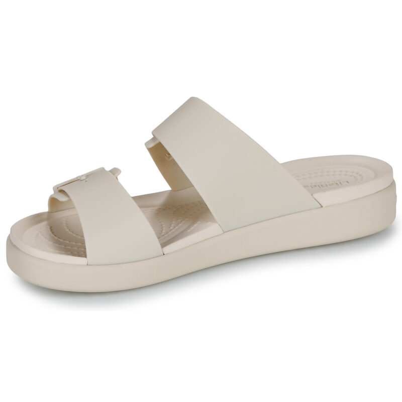 Crocs  Brooklyn Buckle Low Low  Beige -  Ciabatta Donna - 4