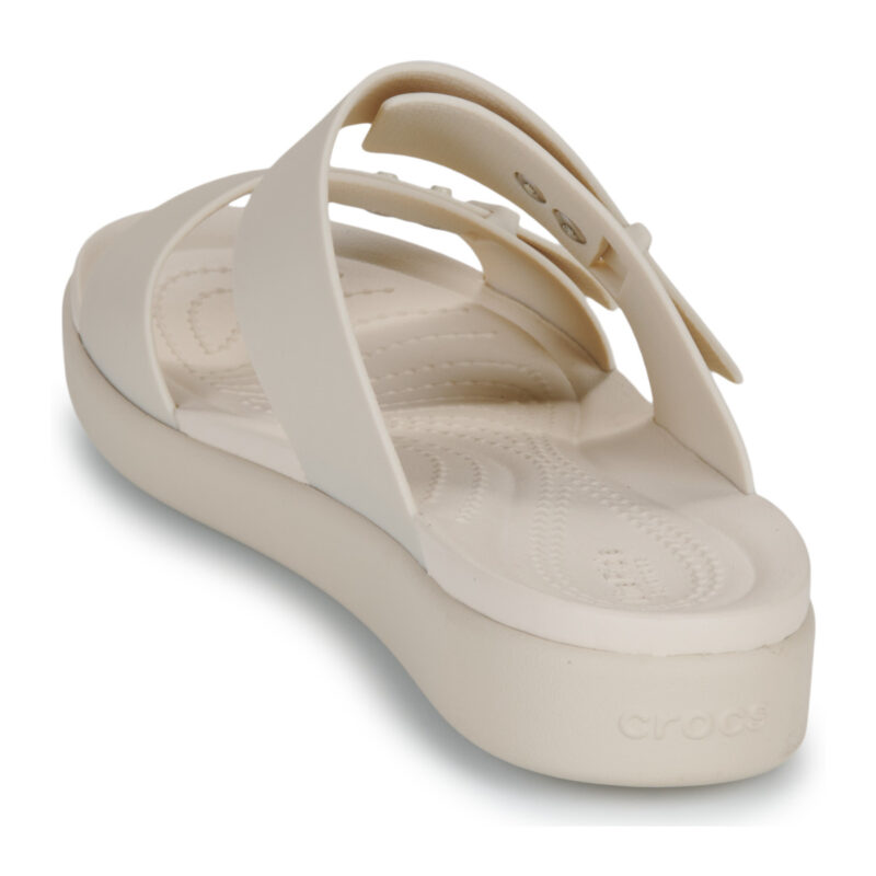 Crocs  Brooklyn Buckle Low Low  Beige -  Ciabatta Donna - 5