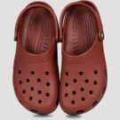 Crocs Classic Rosso Zoccoli Donna - 5