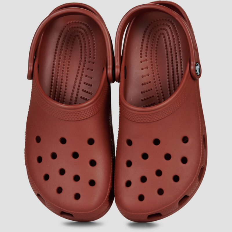 Crocs Classic Rosso Zoccoli Donna - 5
