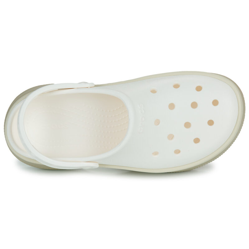 Crocs Classic Stacked Clog Bianco Zoccoli Donna - 6