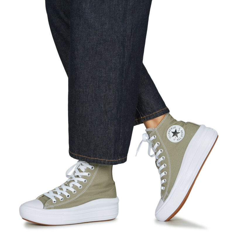 Converse  CHUCK TAYLOR ALL STAR MOVE PLATFORM  Kaki -  Sneakers alte Donna - 8