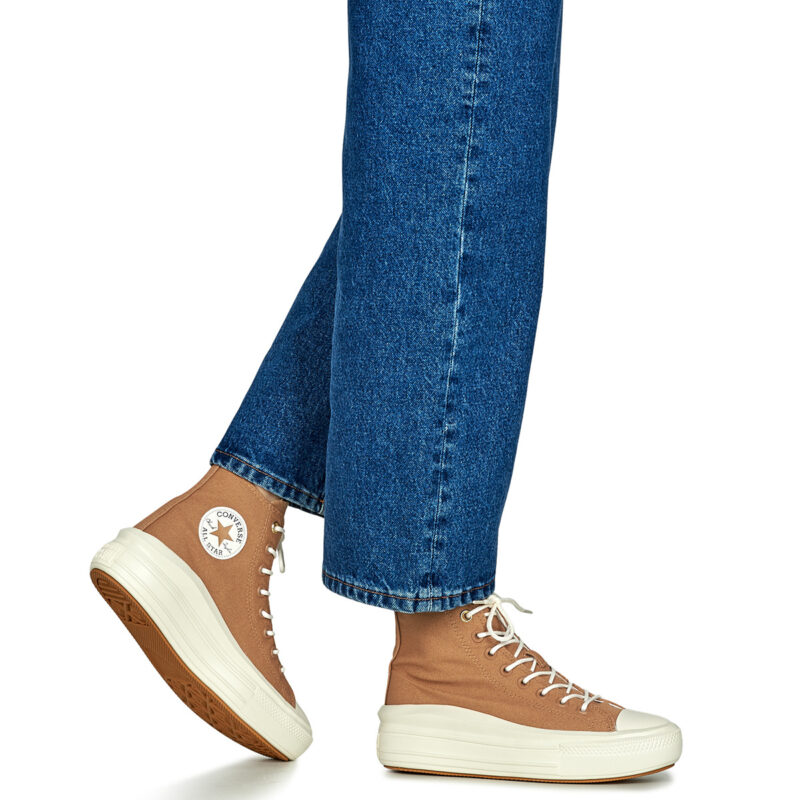 Converse  CHUCK TAYLOR ALL STAR MOVE PLATFORM  Giallo -  Sneakers alte Donna - 8