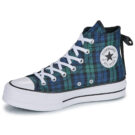 Converse  CHUCK TAYLOR ALL STAR LIFT  Blu -  Sneakers alte Donna - 4