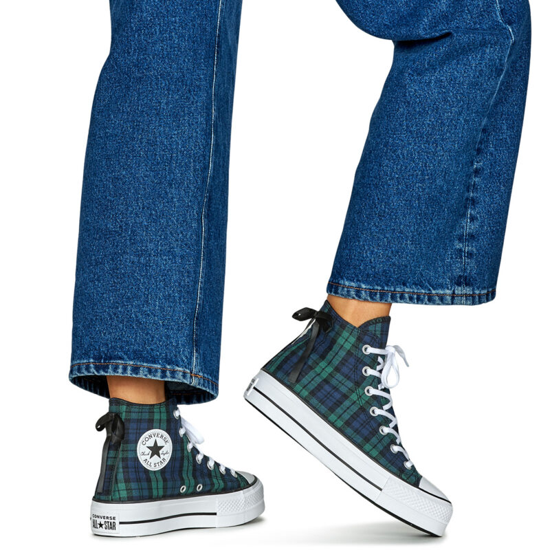 Converse  CHUCK TAYLOR ALL STAR LIFT  Blu -  Sneakers alte Donna - 8