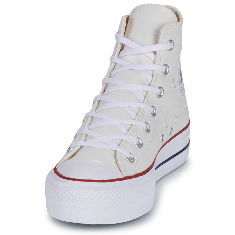 Converse CHUCK TAYLOR ALL STAR LIFT Bianco Sneakers alte Donna - 3