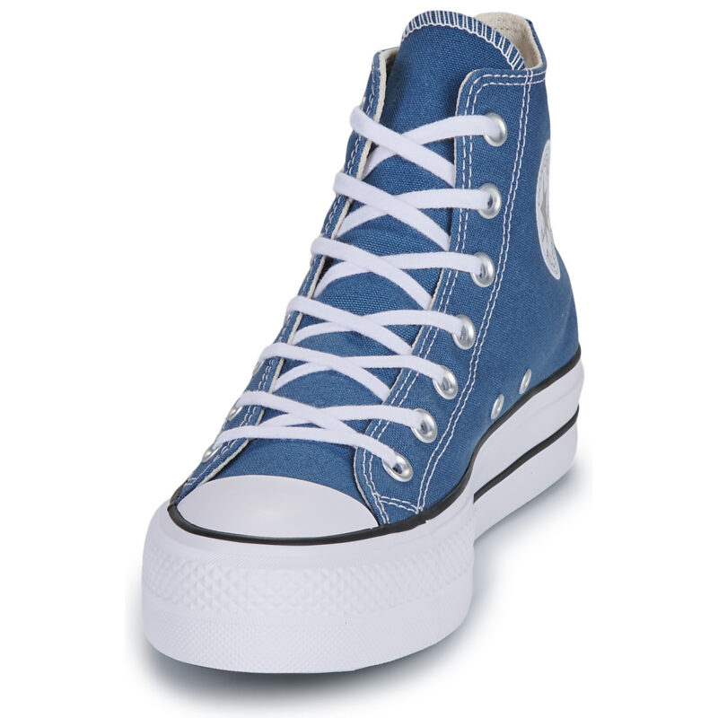 Converse CHUCK TAYLOR ALL STAR LIFT PLATFORM Blu Sneakers alte Donna - 3