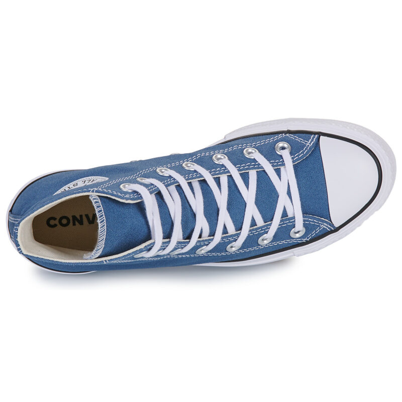 Converse CHUCK TAYLOR ALL STAR LIFT PLATFORM Blu Sneakers alte Donna - 6