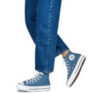 Converse CHUCK TAYLOR ALL STAR LIFT PLATFORM Blu Sneakers alte Donna - 8
