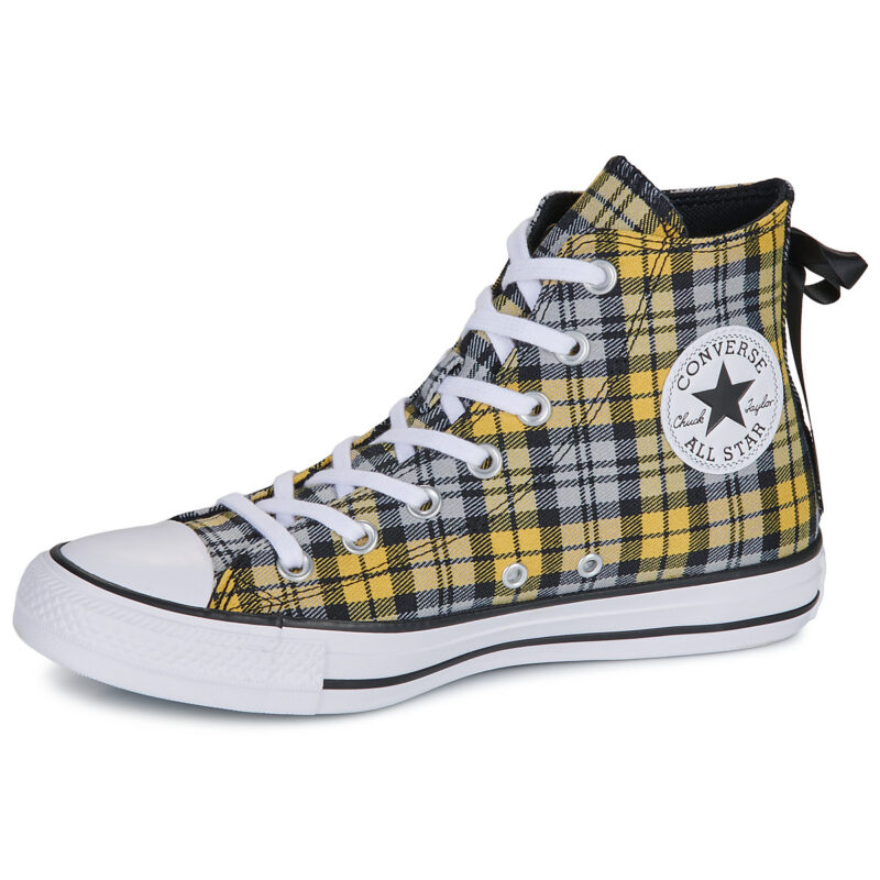 Converse  CHUCK TAYLOR ALL STAR PLAID  Nero -  Sneakers alte Donna - 4
