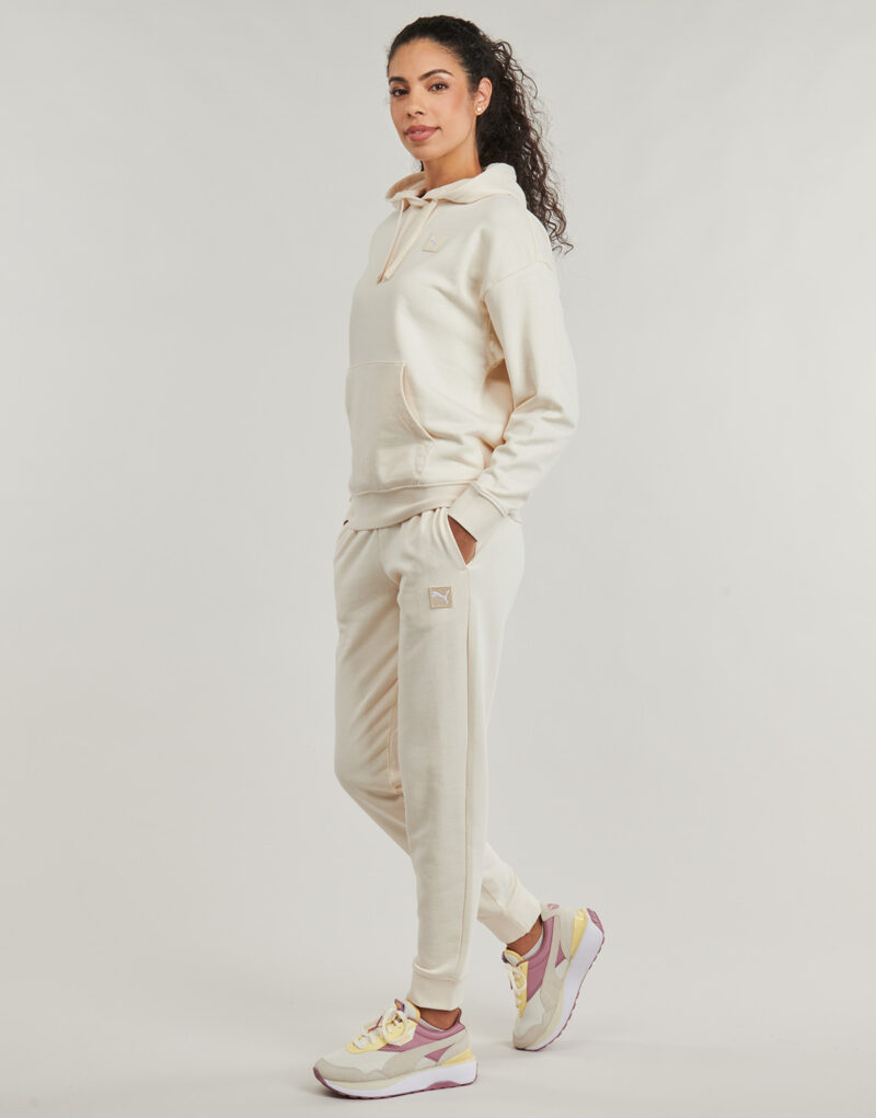 Puma ESS ELEVATED Comfort Hoodie TR Pink Hoodies Women - 3