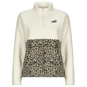 Felpa  Puma  ESS GRAPHIC Animal Relaxed Half-Zip Crew  Multicolore -  Felpe Donna