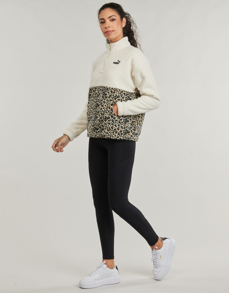 Felpa  Puma  ESS GRAPHIC Animal Relaxed Half-Zip Crew  Multicolore -  Felpe Donna - 3
