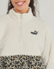 Felpa  Puma  ESS GRAPHIC Animal Relaxed Half-Zip Crew  Multicolore -  Felpe Donna - 5