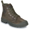 Palladium  PAMPA ZIP LTH ESS  Kaki -  Stivaletti Donna