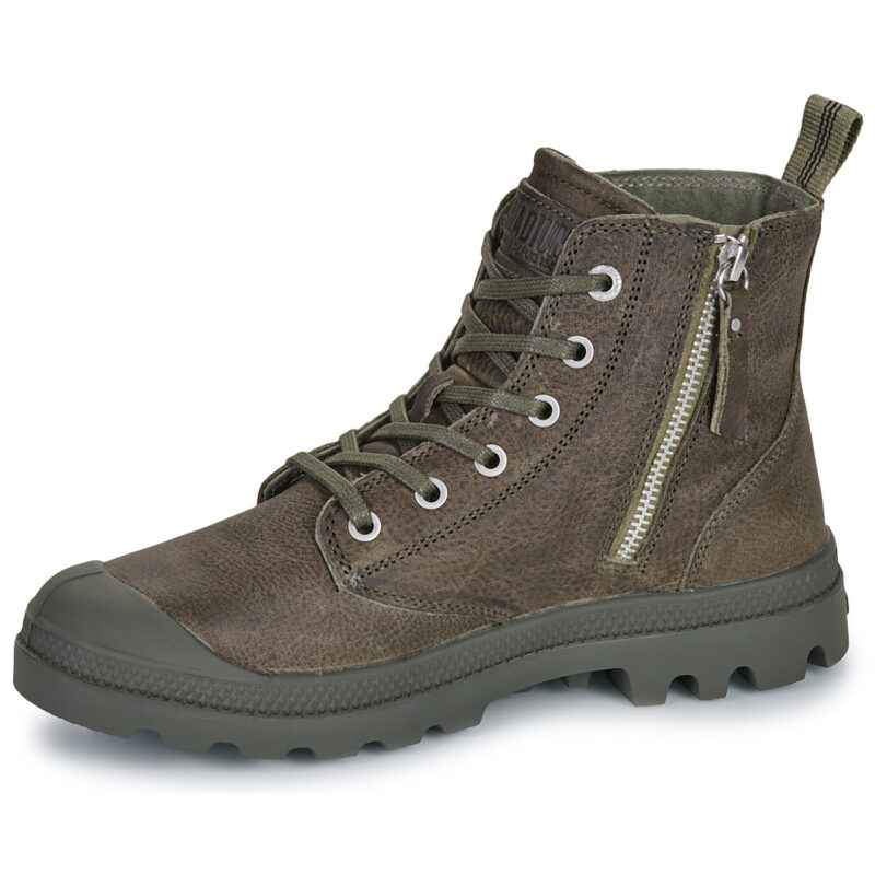 Palladium PAMPA ZIP LTH ESS Kaki Stivaletti Donna - 4