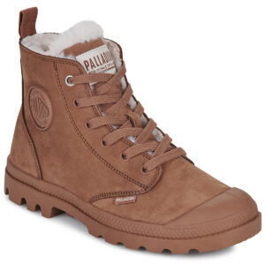 Palladium  PAMPA HI ZIP WL  Marrone -  Stivaletti Donna