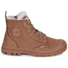 Palladium PAMPA HI ZIP WL Marrone Stivaletti Donna - 2