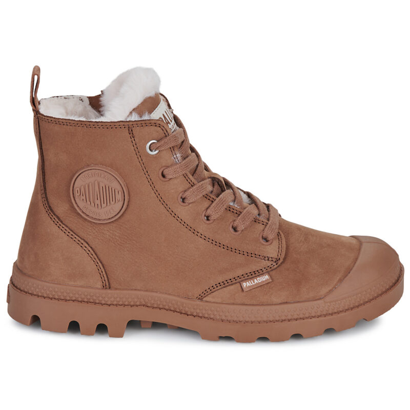 Palladium PAMPA HI ZIP WL Marrone Stivaletti Donna - 2
