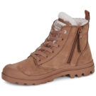 Palladium PAMPA HI ZIP WL Marrone Stivaletti Donna - 4