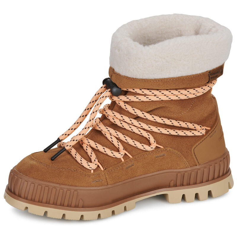 Palladium PALLASHOCK HIVER Marrone Scarpe da neve Donna - 4