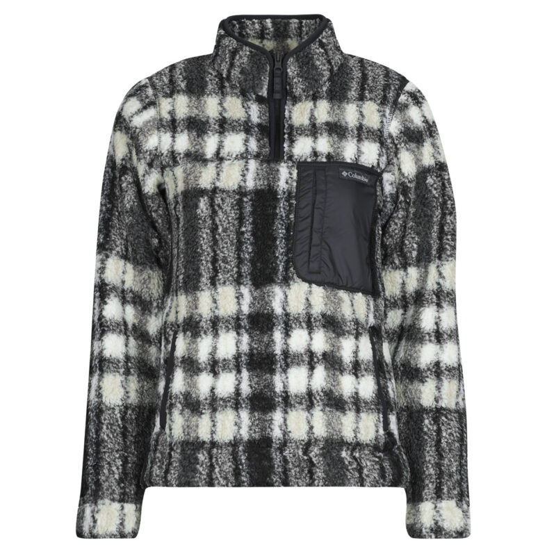Columbia WEST BEND 1/4 ZIP II Sweatshirt Schwarz Damen Sweatshirts - 1