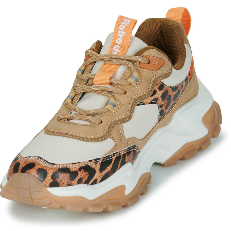 Refresh 173104-CAMEL Brown Low Sneakers Women - 3