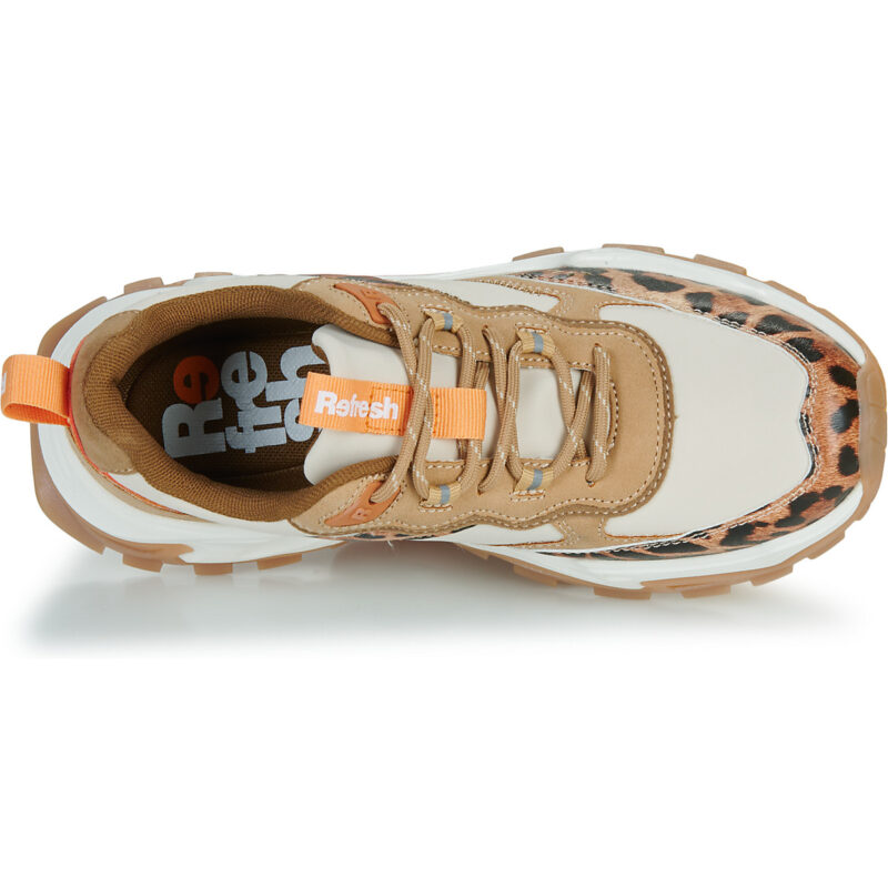 Refresh 173104-CAMEL Brown Low Sneakers Women - 6